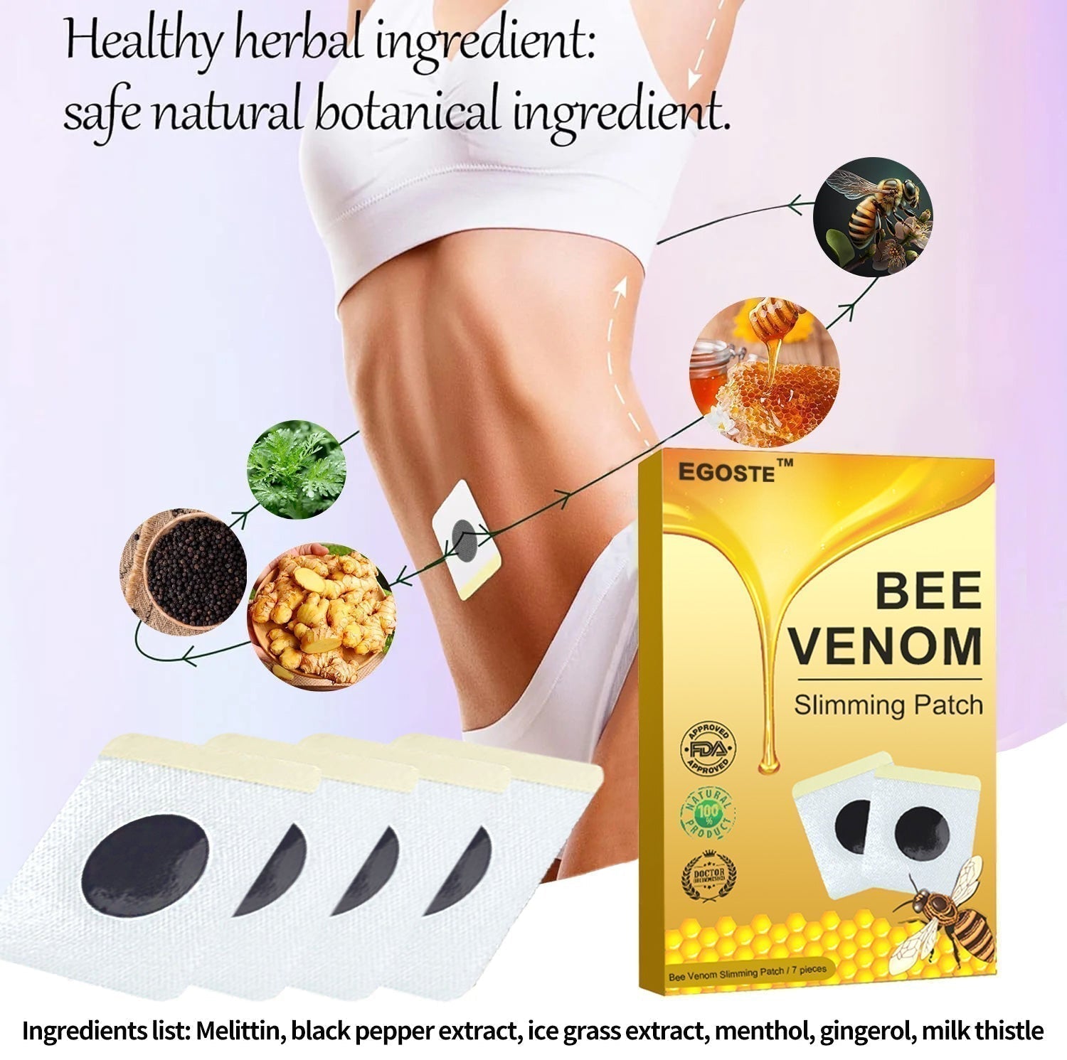 Bee Venom Slimming Patch