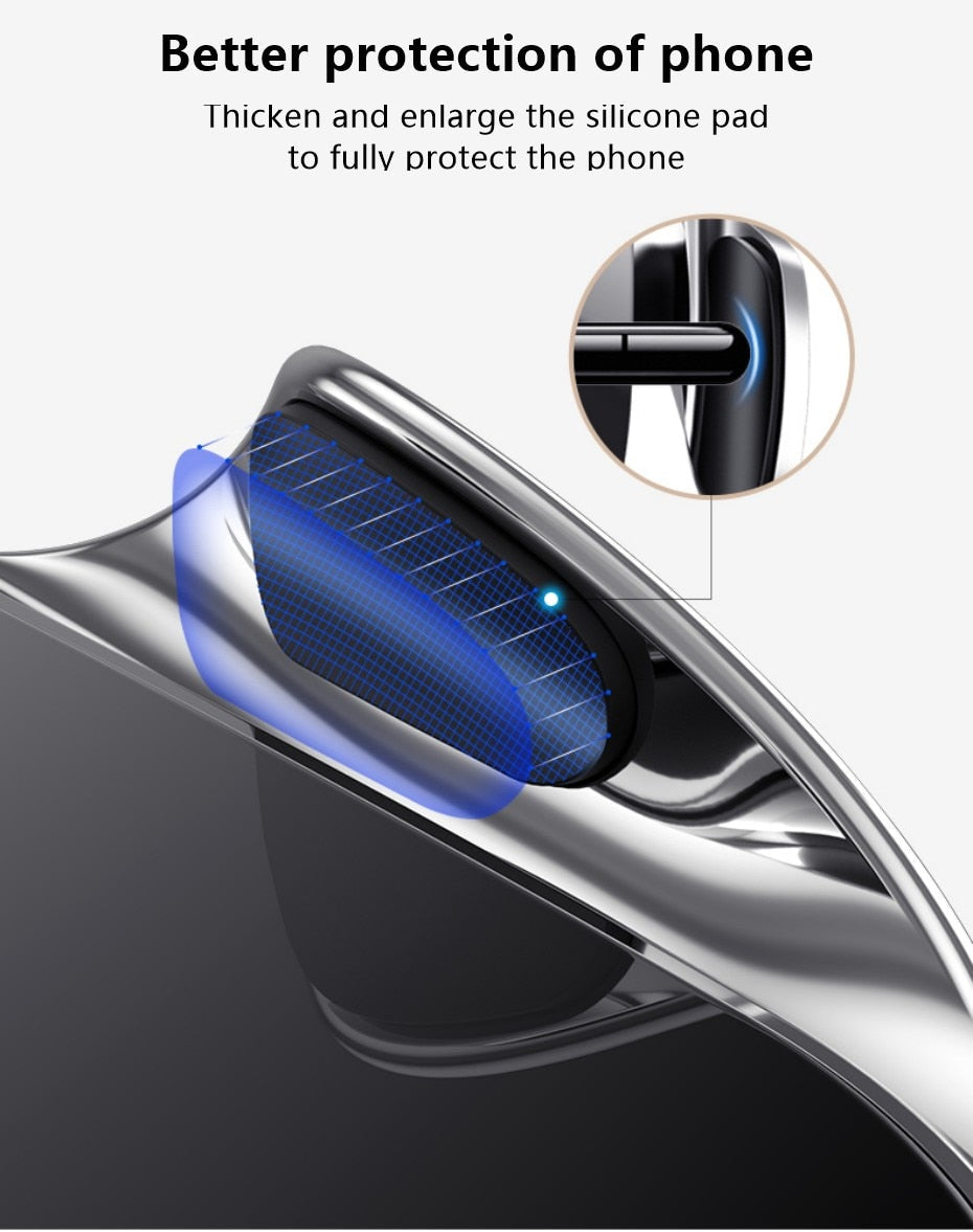 Car Logo Customized Mobile Phone Holder For Wireless Charging In The Car