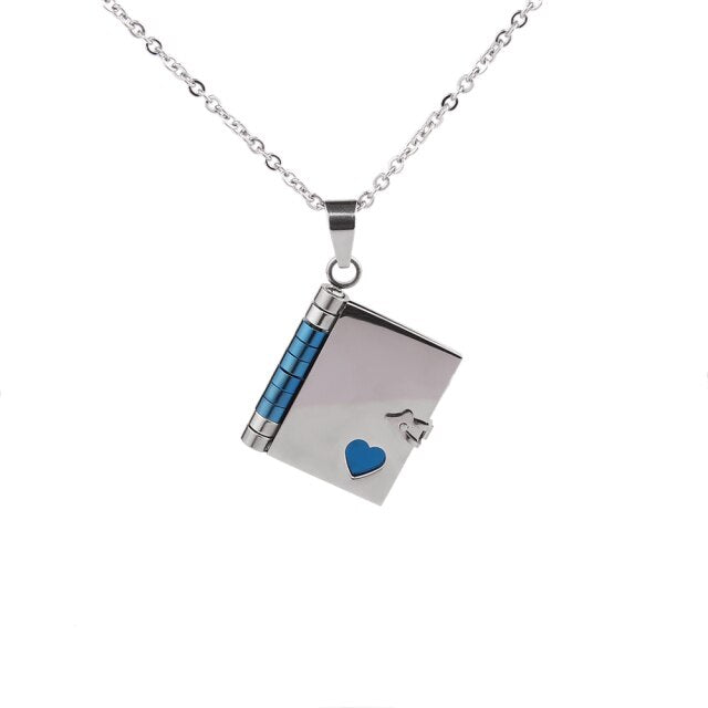 Customized Openable Love Book - Love Letter Necklace