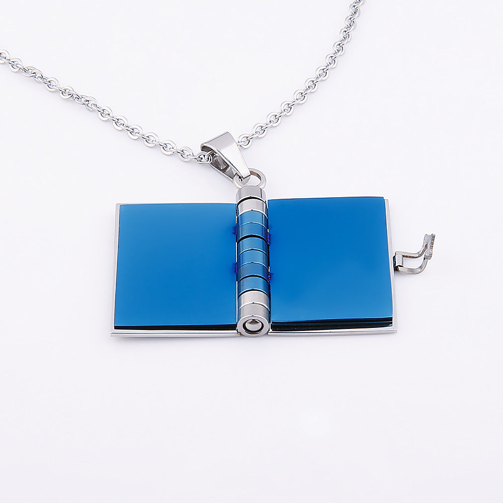 Customized Openable Love Book - Love Letter Necklace