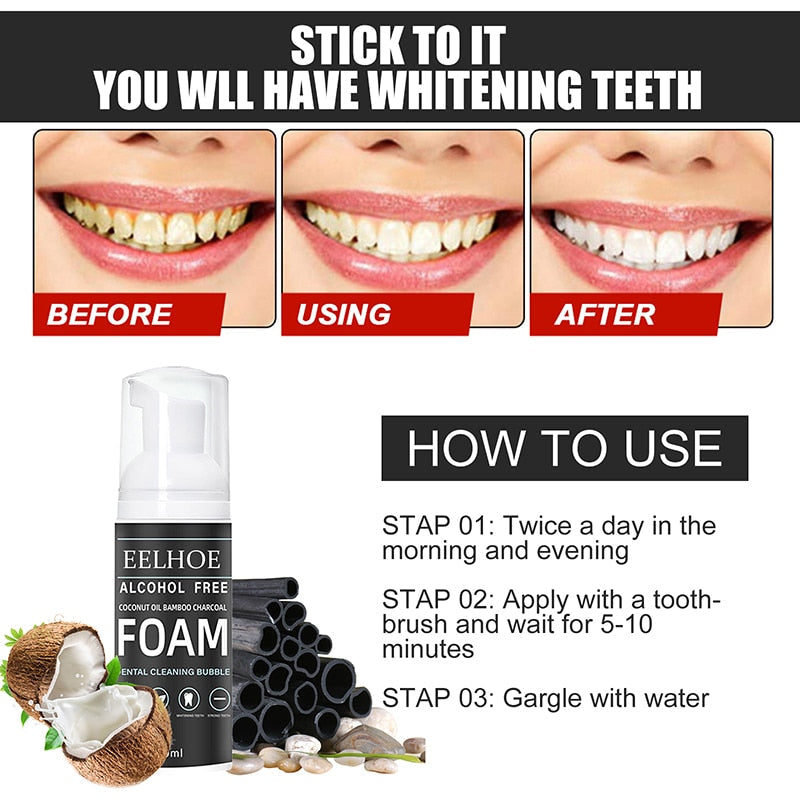 Coconut Oil Tooth Cleansing Mousse