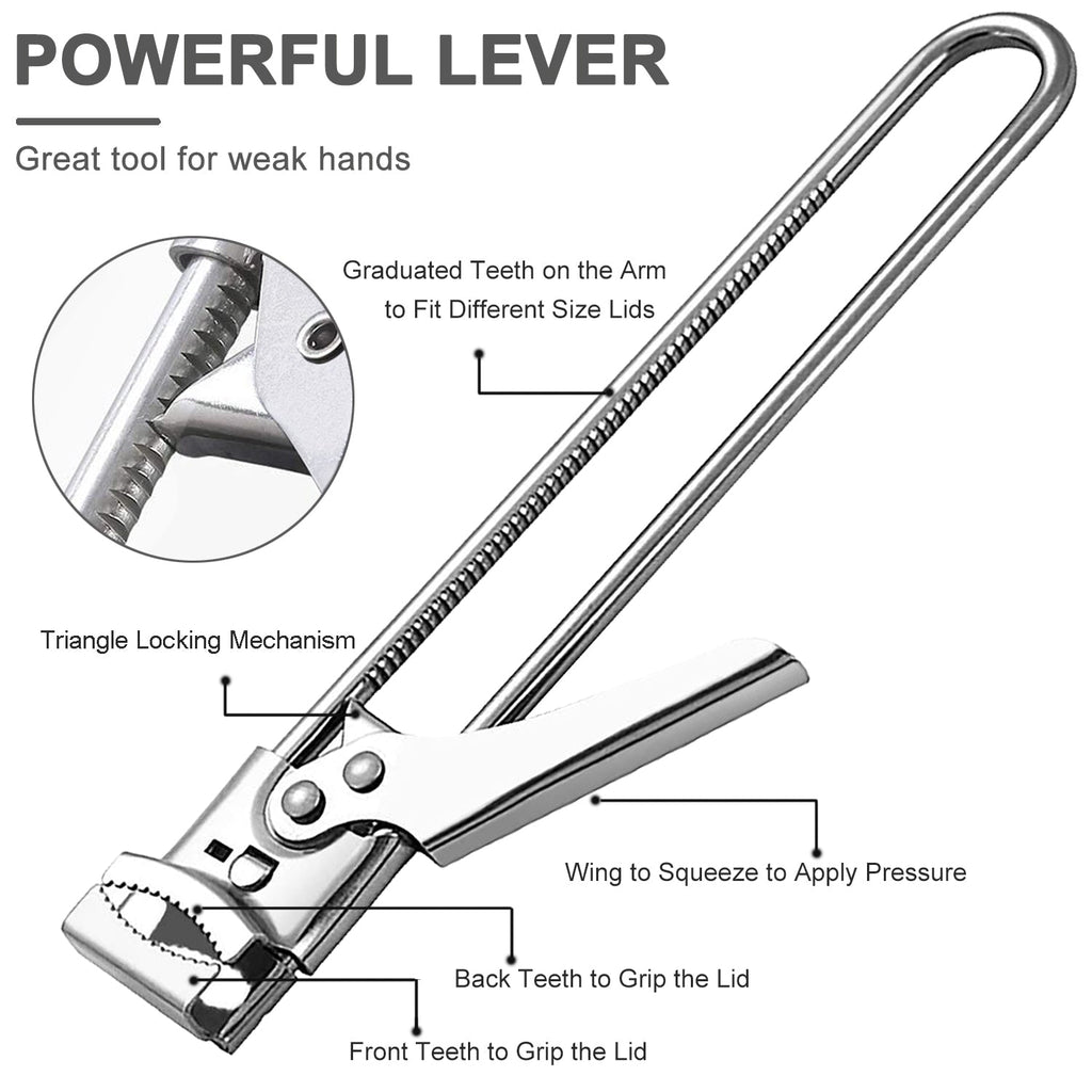 Adjustable Stainless Steel Can Opener