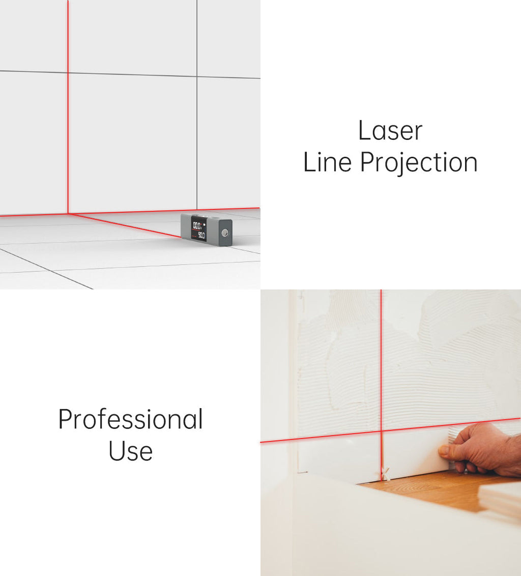 2 in 1 - Laser Angle Ruler Protractor