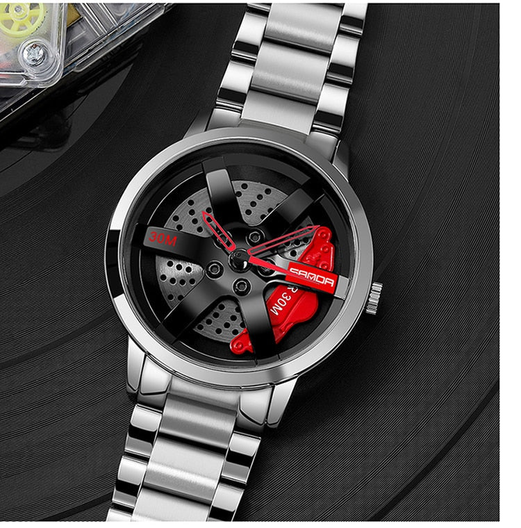 3D Wheel Brake Caliper Watch